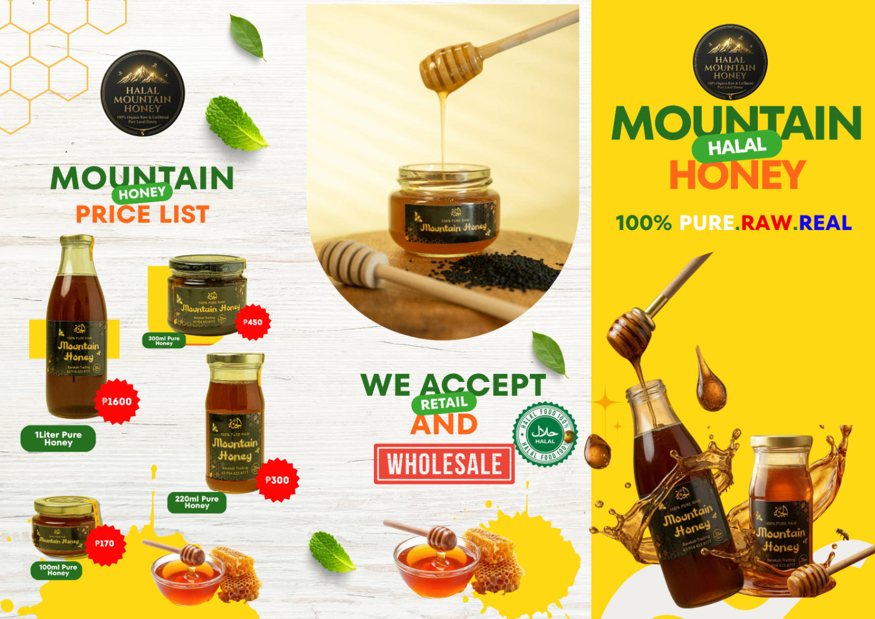 Mountain Honey Price List