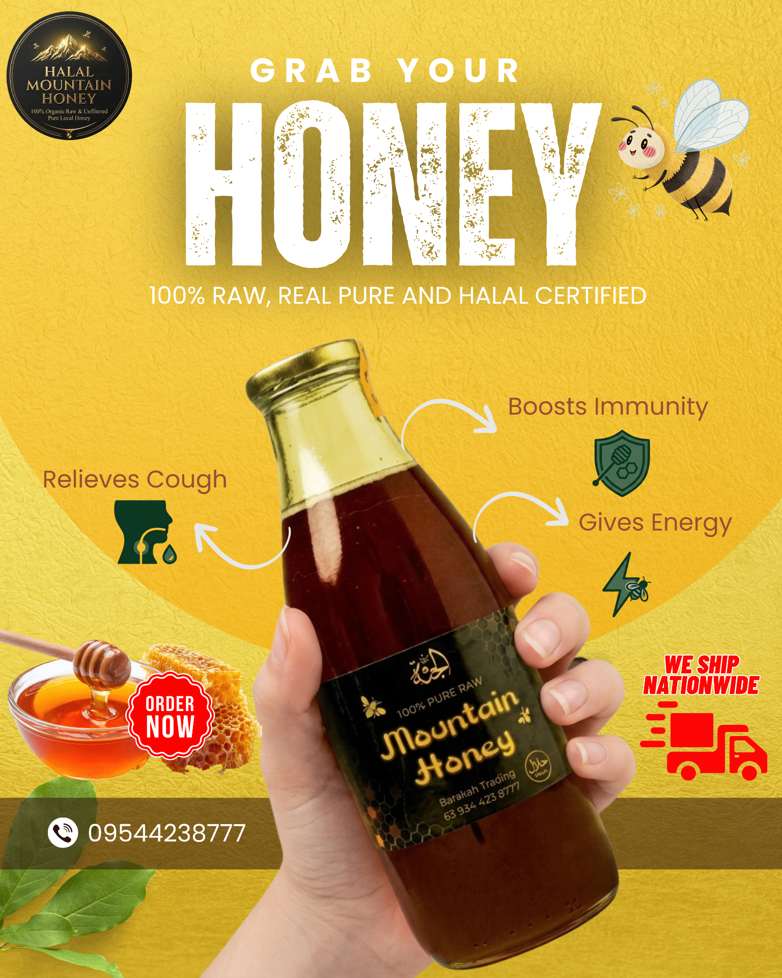 Grab Your Honey Poster
