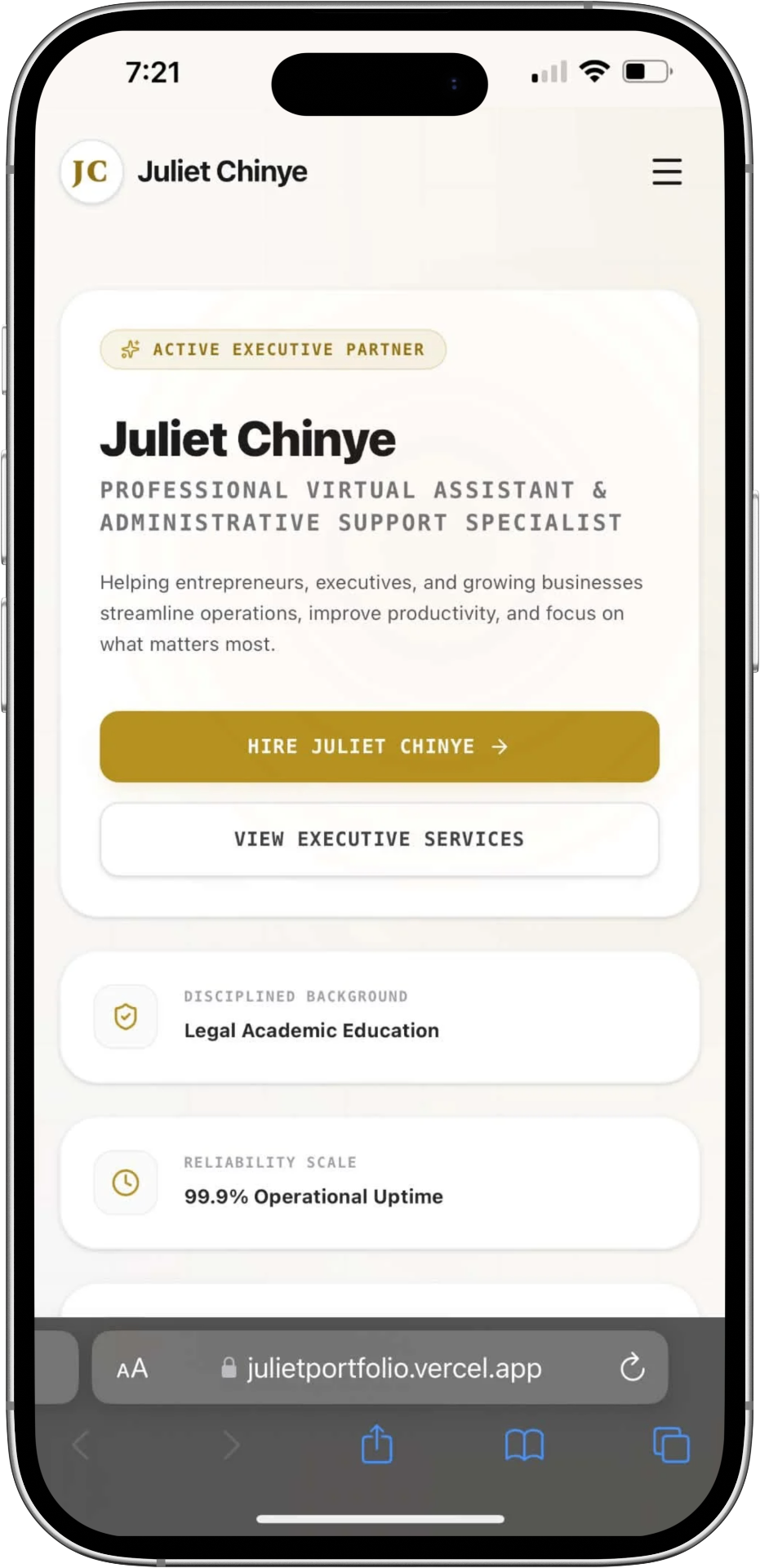 Juliet Chinye Portfolio